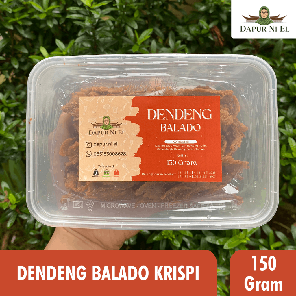 Dendeng Balado Krispi 1/2 Kg
