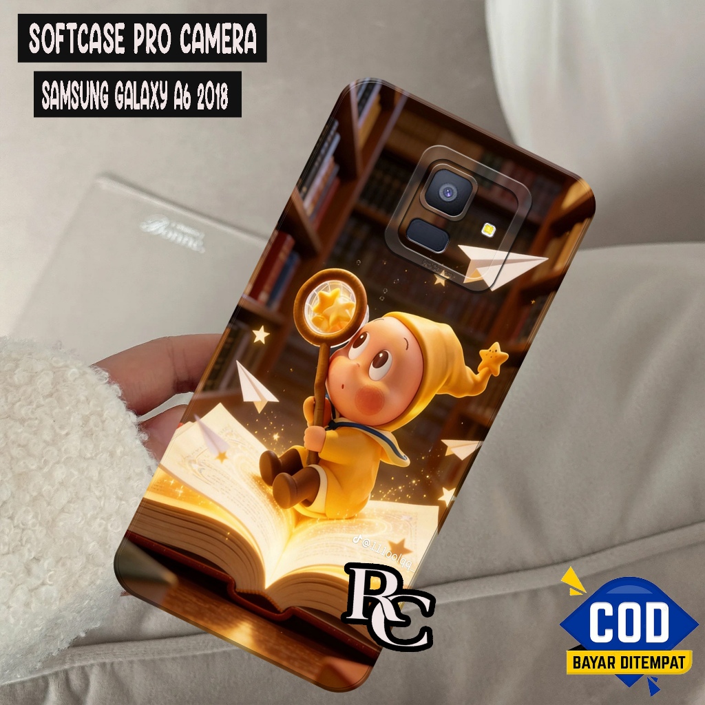 Case Samsung Galaxy A6 2018 Fashion Case Kartun Sofcase Samsung Galaxy A6 2018 Casing Samsung Galaxy