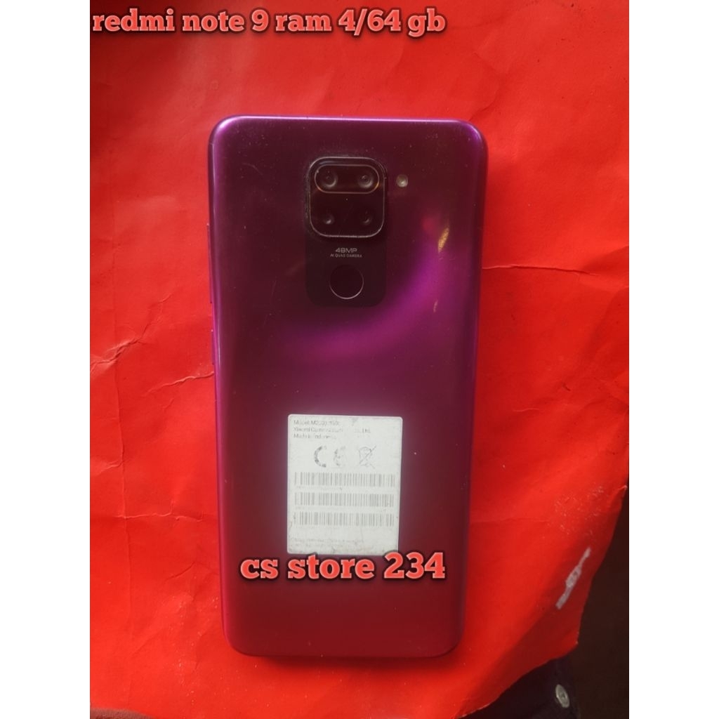 redmi note 9 ram 6/128 gb