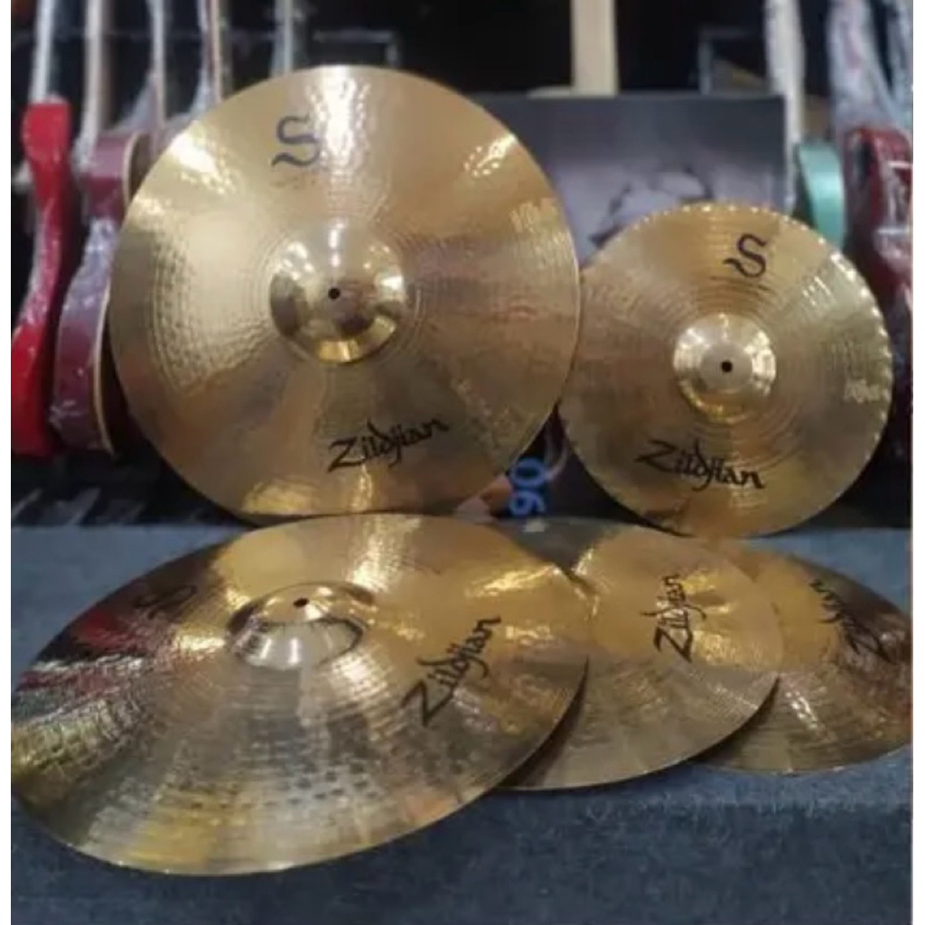 Zildjian S390 4 piece, Cymbal Set (14” hihat, 16”crash, 18” crash dan 20” ride)