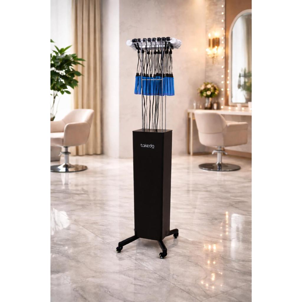 TakedaPro TKD-TF1 Digital Hair Perm 32 Extended Roller Black ColorMesin Digital Perm Takeda