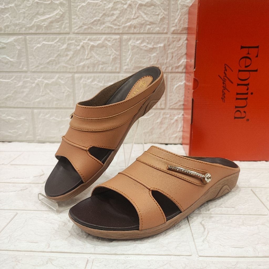Original Febrina Sandal Slip-On Wanita LN 01