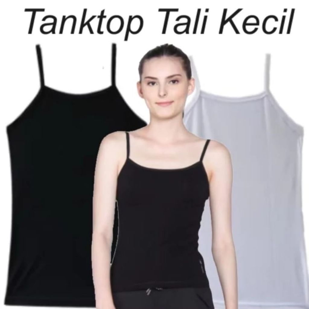Tank top Wanita Kaos Dalam Tali Kecil, Tank top Dewasa