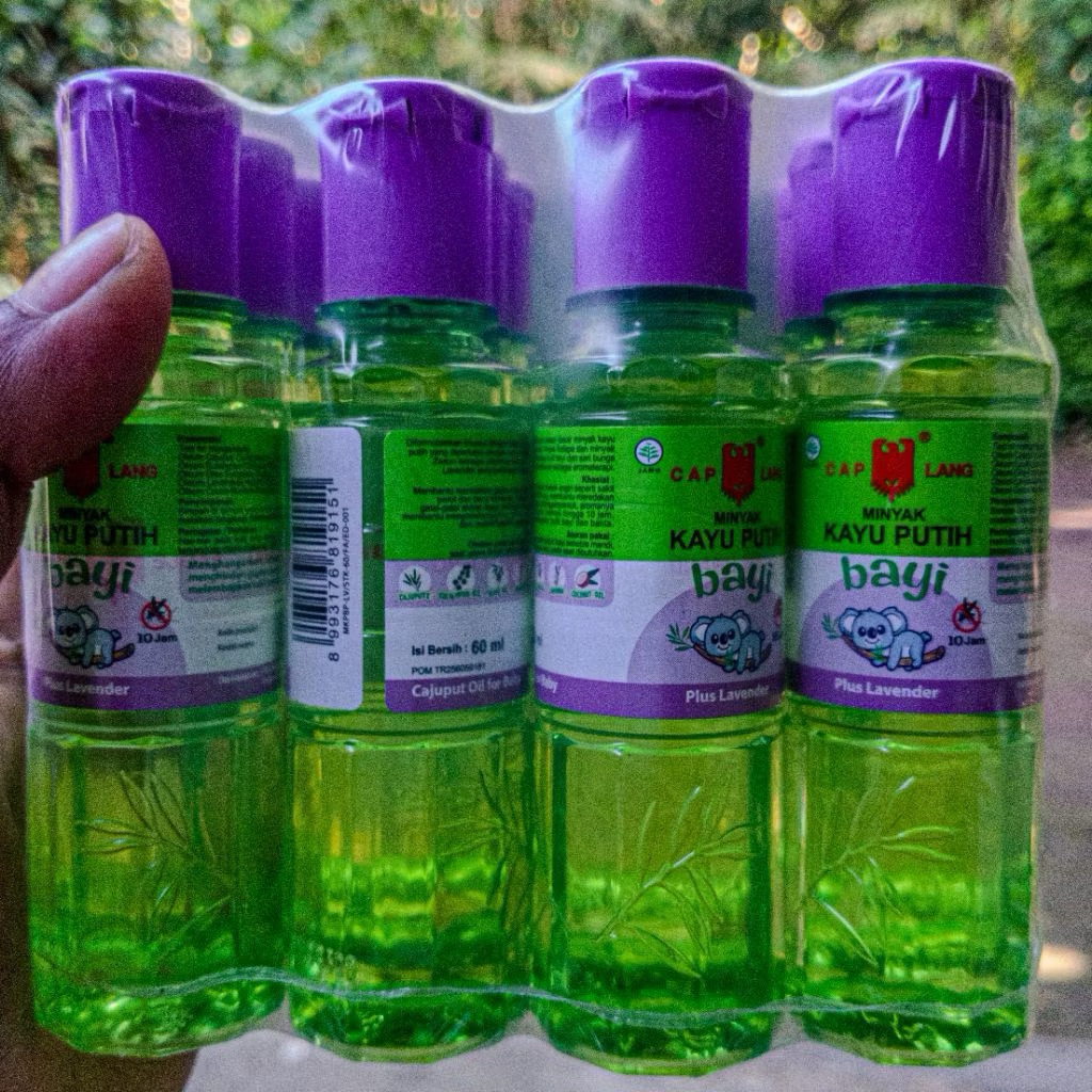 Caplang Minyak Kayu Putih Baby Lavender 1lusin 60ml