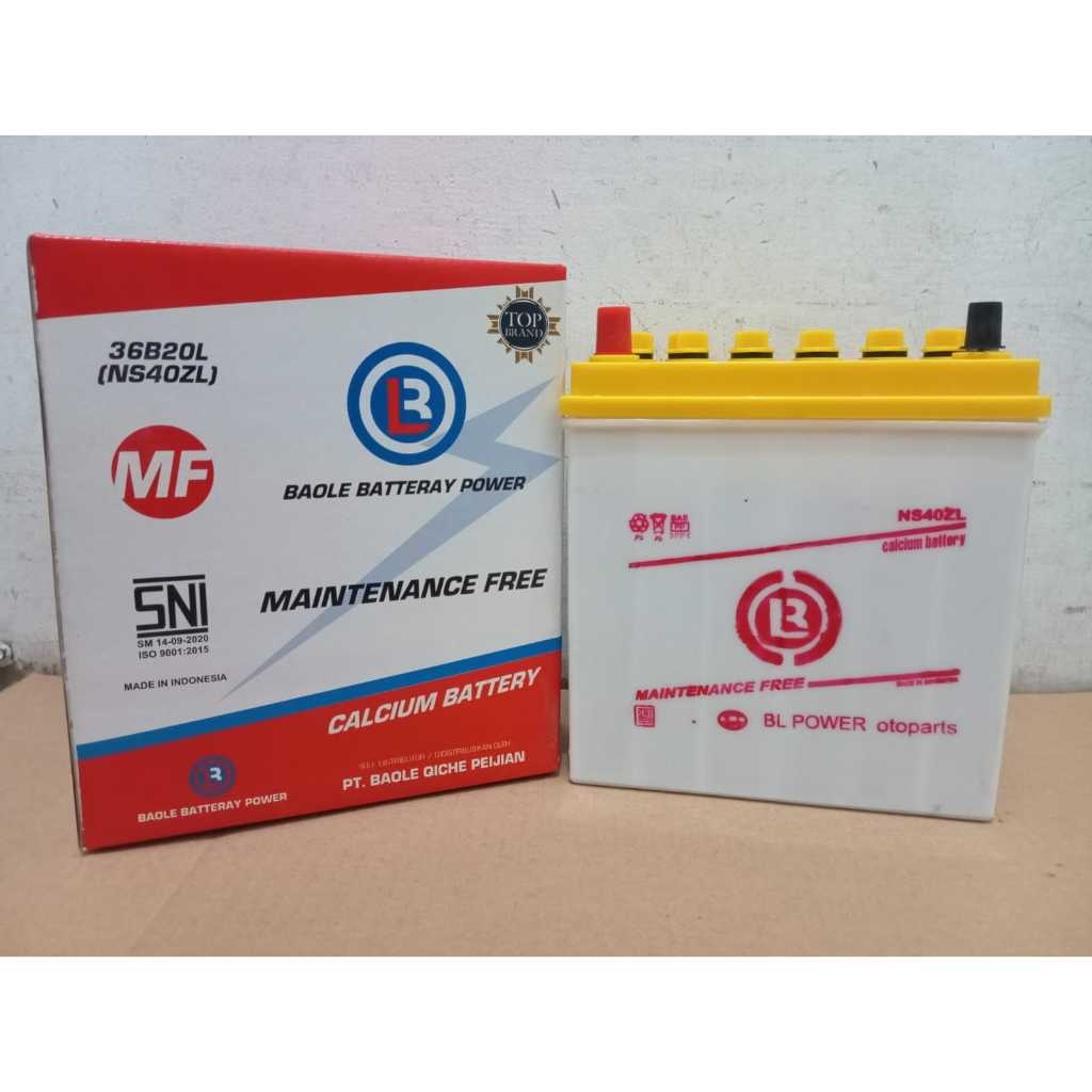 Aki BAOLE NS40 Mobil Honda New City, Jazz, New Jazz, Freed,PREMIUM aki basah