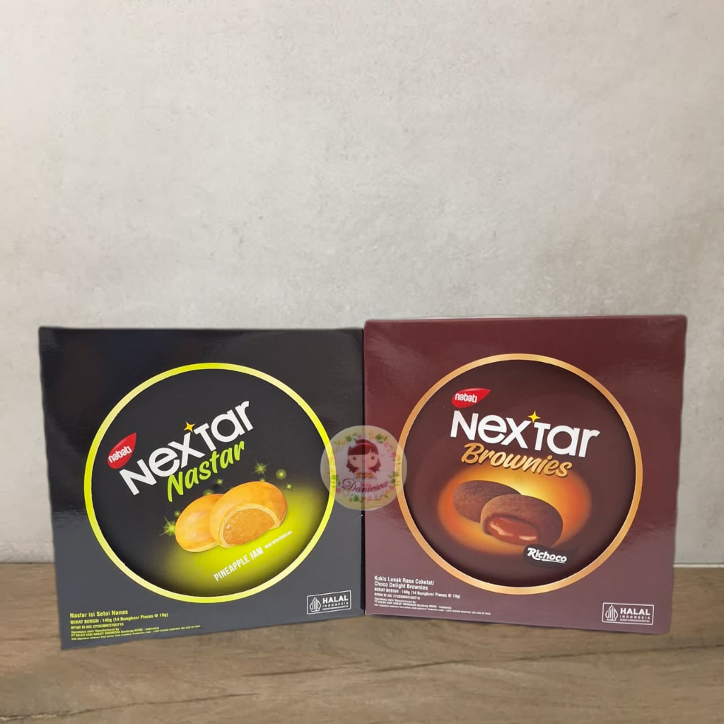 Nabati Nextar nastar/brownies Kaleng 140gr  (SCP)