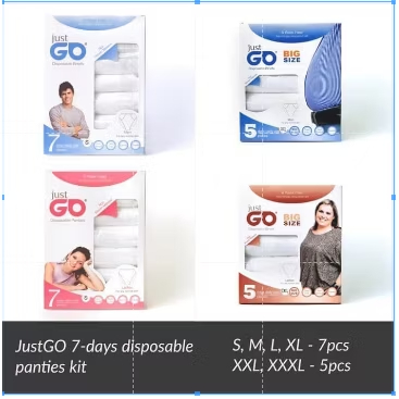 [SDW] pekanbaru/Celana Dalam Sekali Pakai Just Go / CD Kertas Sekali Pakai Traveling Umroh Haji