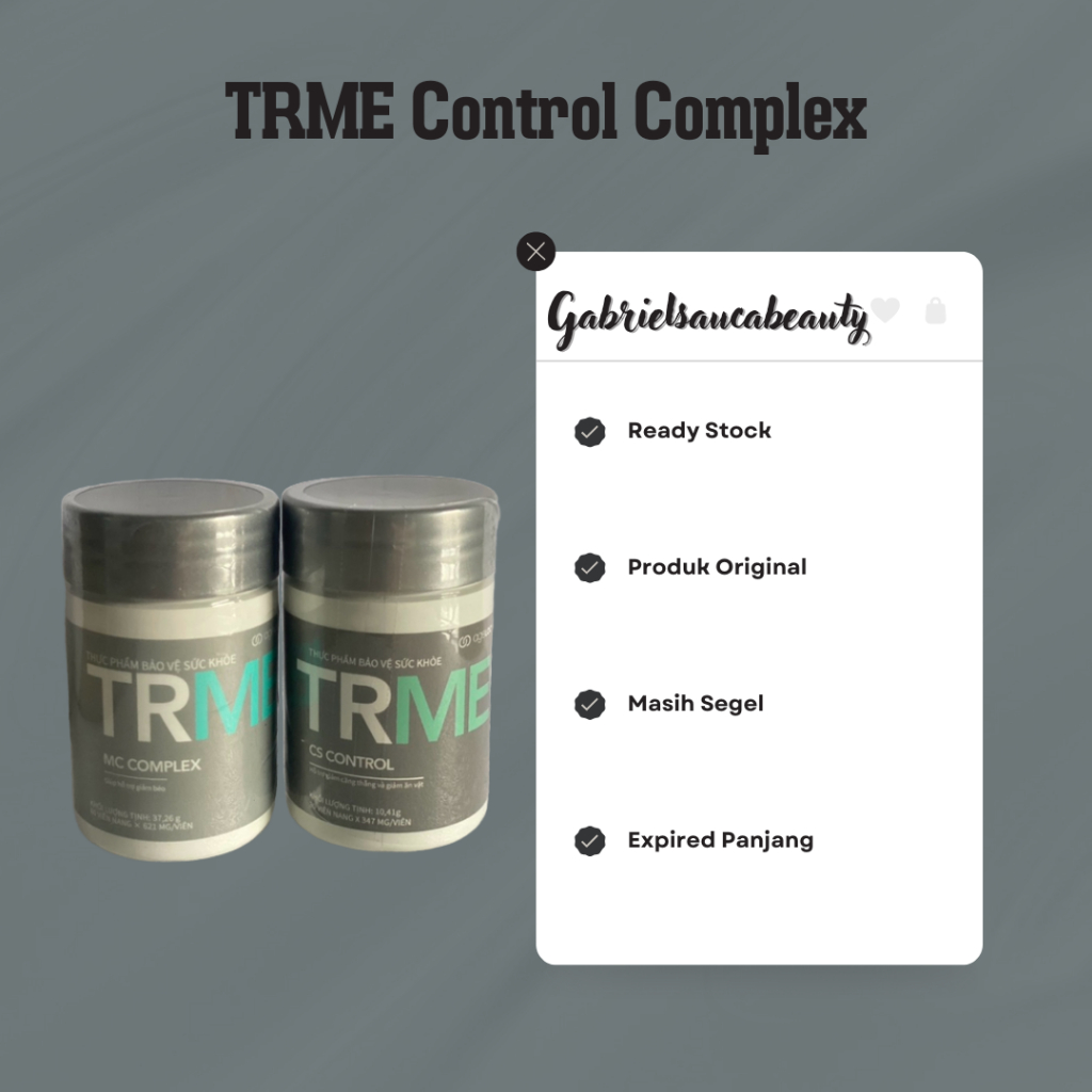 Suplemen Kesehatan Control Complex 2026 TR ME
