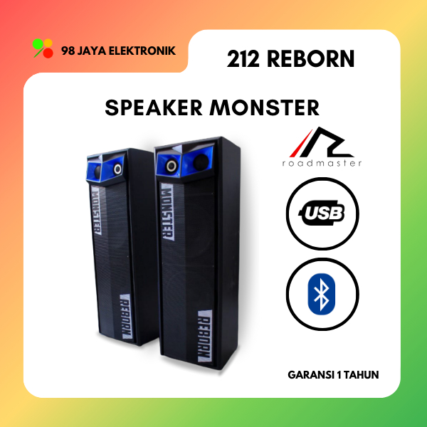 SPEAKER AKTIF ROADMASTER MONSTER 212 - REBORN