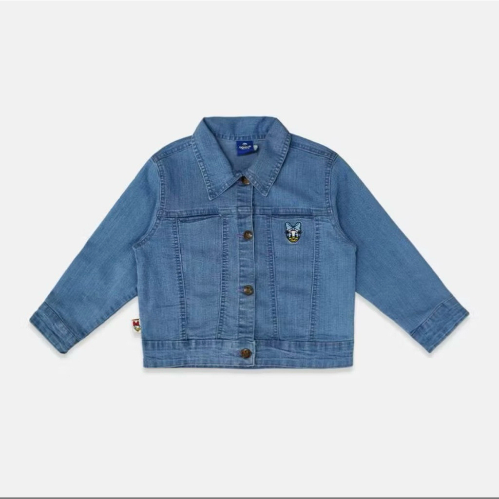 Jaket Denim/jaket Jeans Anak Perempuan That’s Donald size L Rodeo Junior (New)
