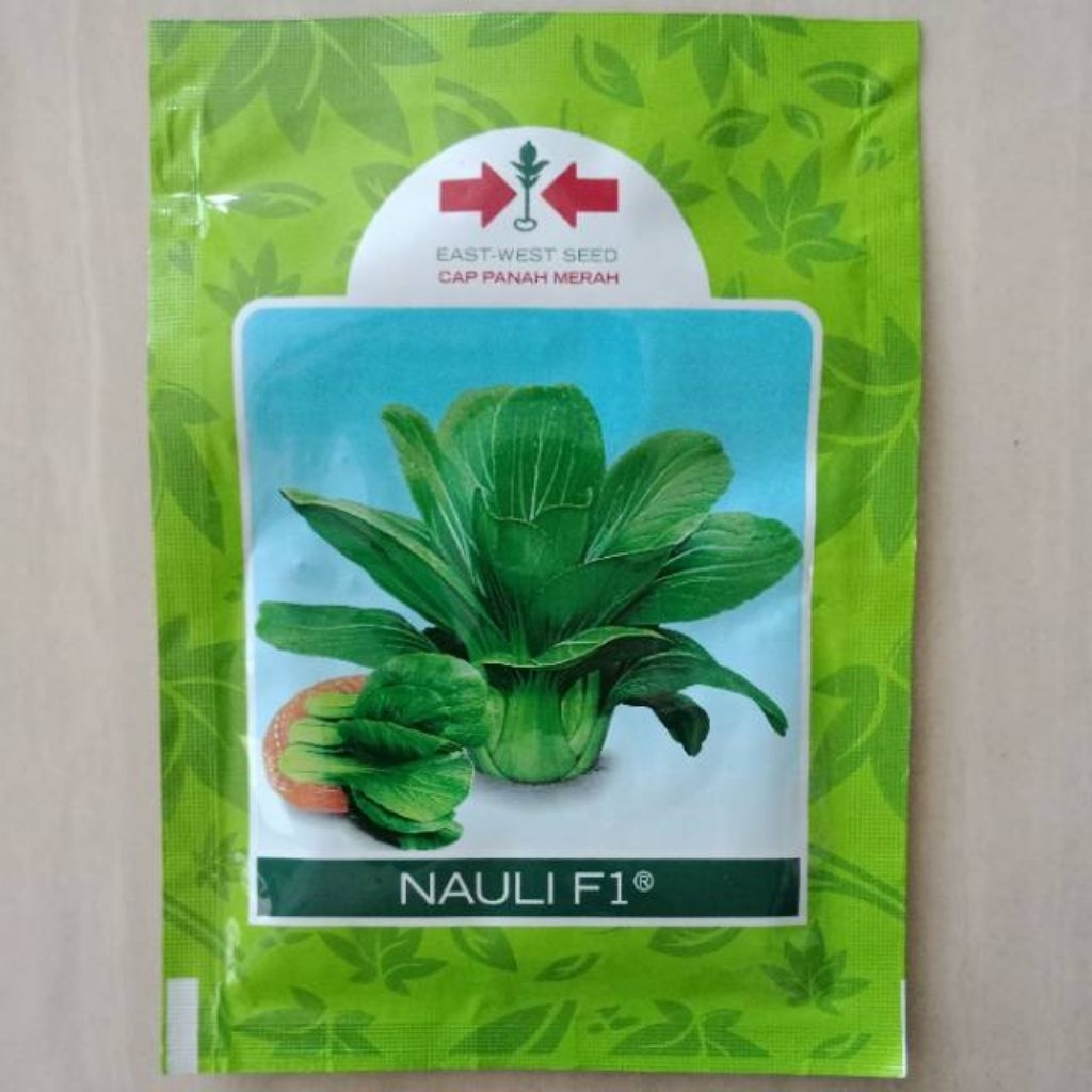 Sawi Pakcoy Nauli F1| Sawi Sendok Nauli F1 Cap Panah Merah