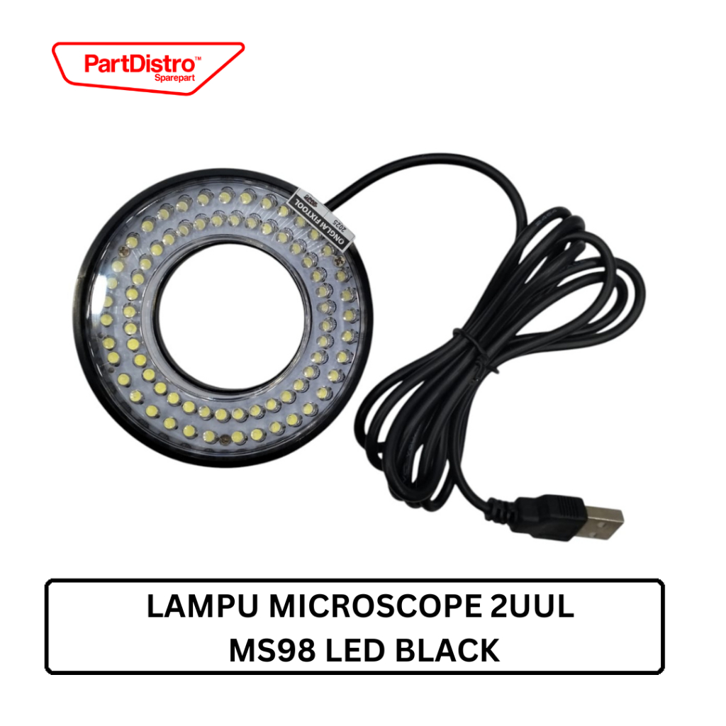 LAMPU MICROSCOPE 2UUL MS98 LED BLACK