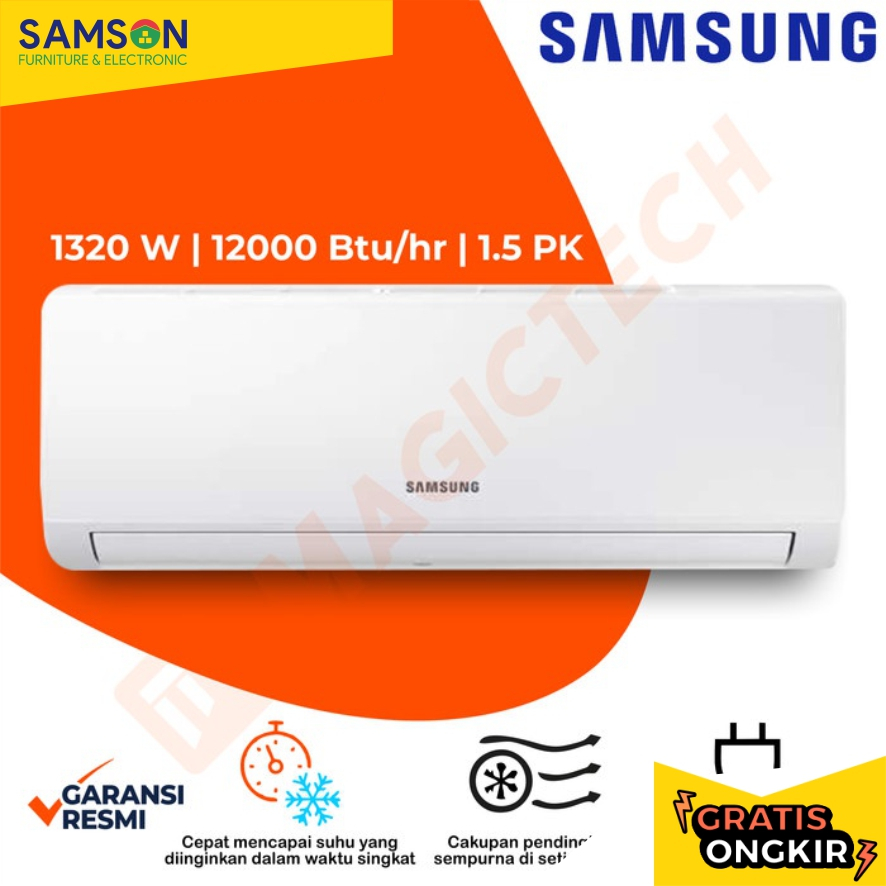 AC SAMSUNG 1.5 PK / 1,5 PK AR12AYHLAWKNSE ALPHA INVERTER - R32