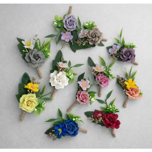 Bros Panitia Corsage Bunga Boutonniere ZAHRA