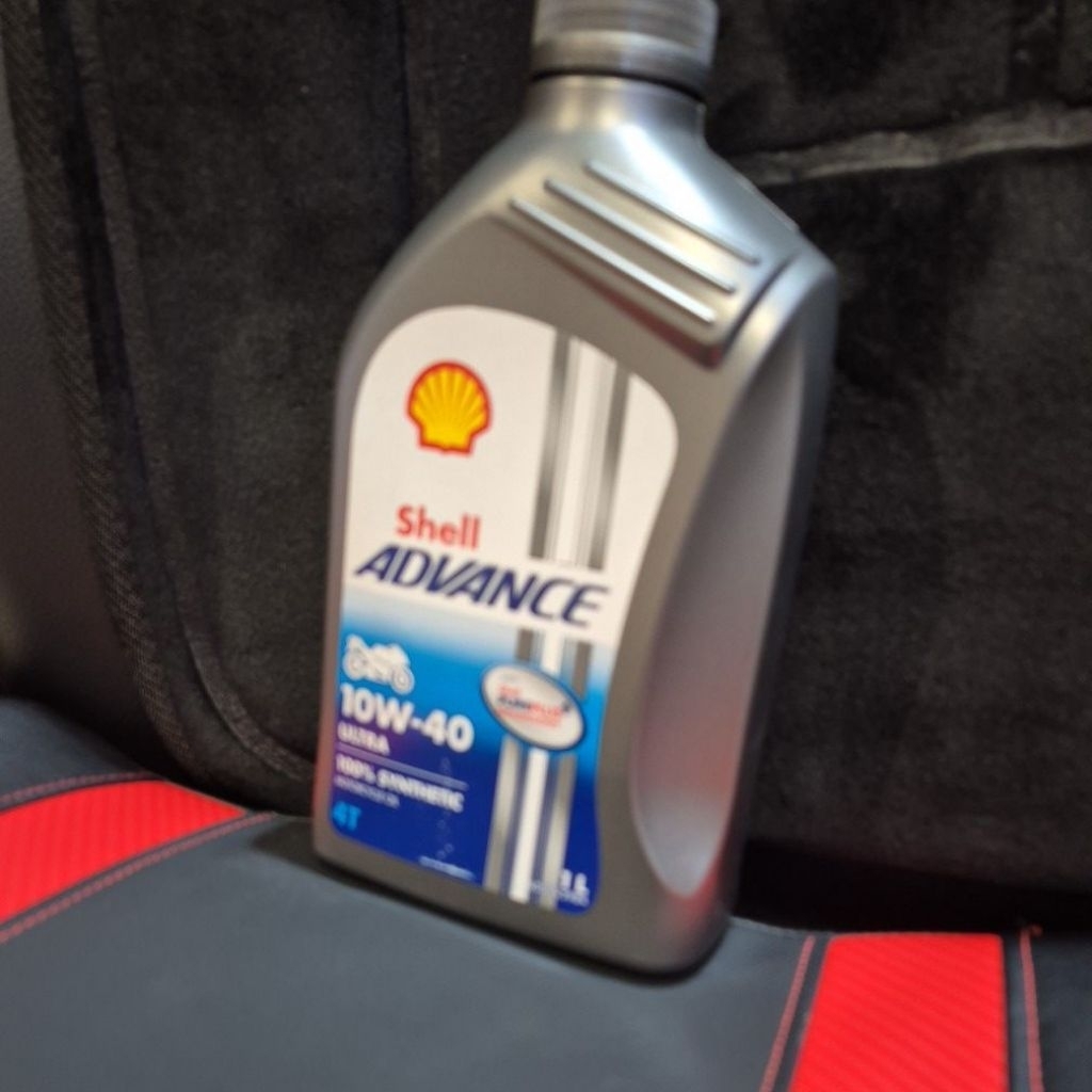 Shell Advance Ultra 4T 10W-40 100% Synthetic Motorcycle Oil