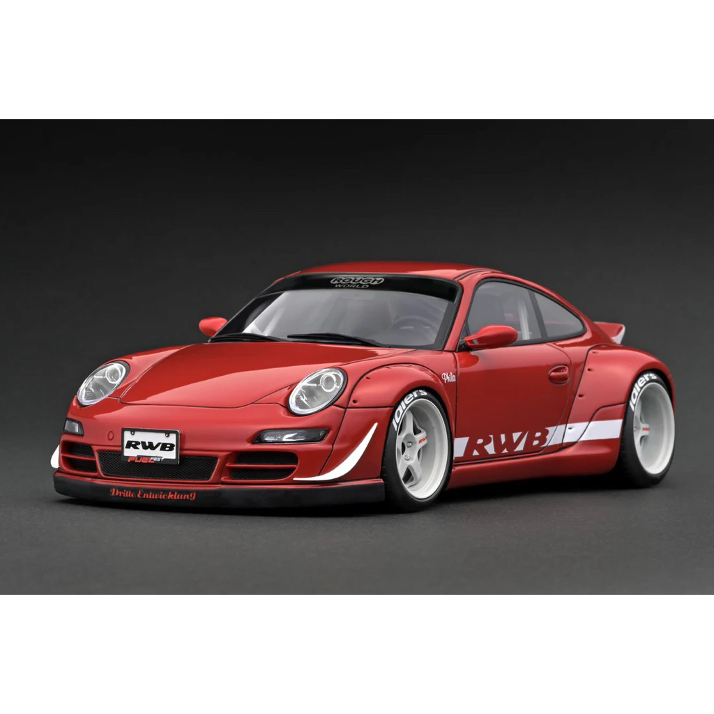 IGNITION MODEL SCALE 1:18 IG3248  PORSCHE RWB 997 RED