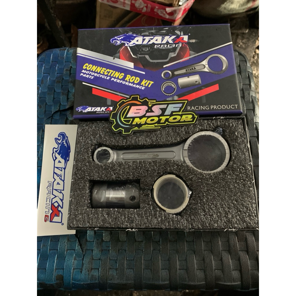 ATAKA RACING conrod FORGED Stang Seher / piston Jupiter Mx new/ mx king panjang std Ataka racing