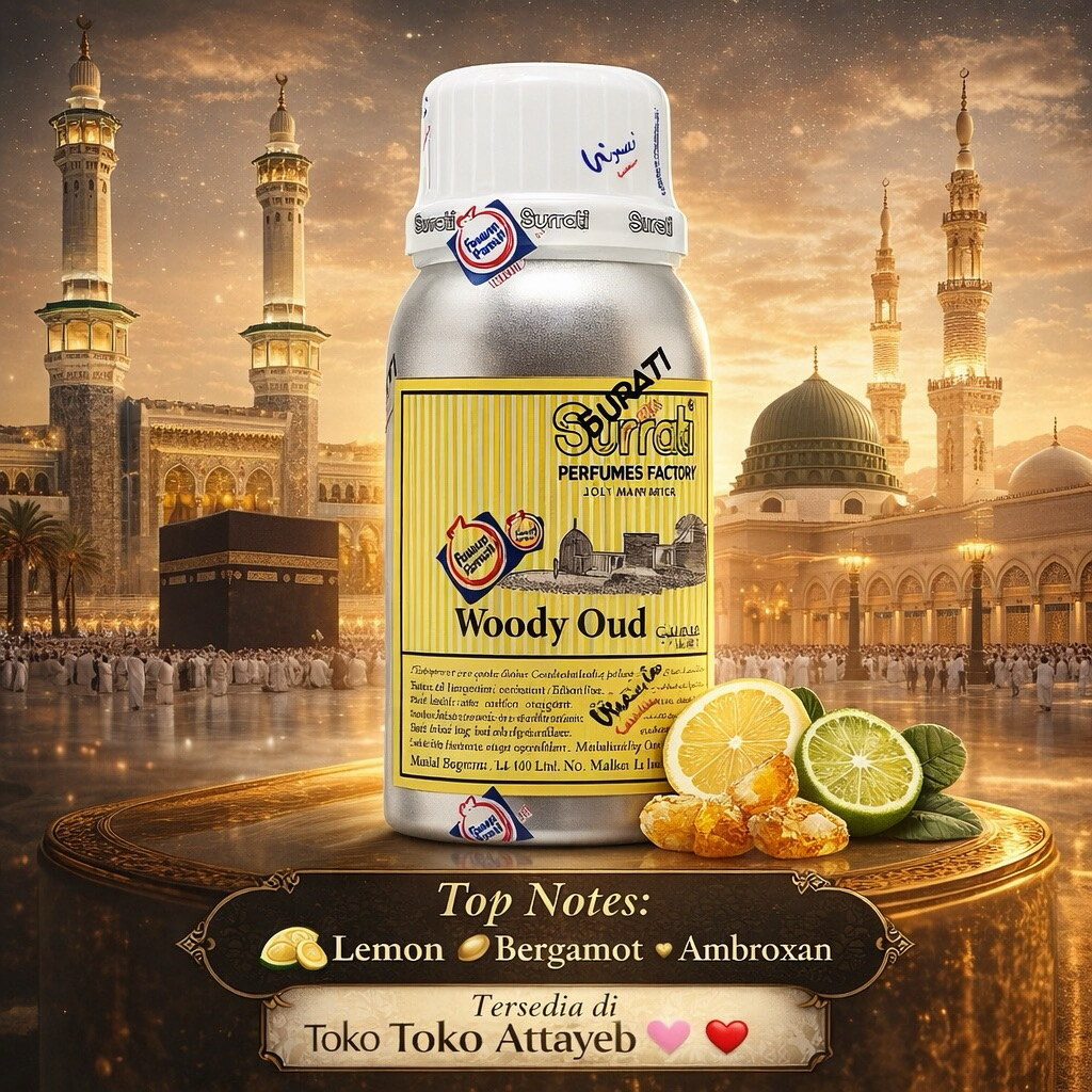 Woody Oud Bibit Parfum Woody Oud Surrati 100ml Original BerSegel