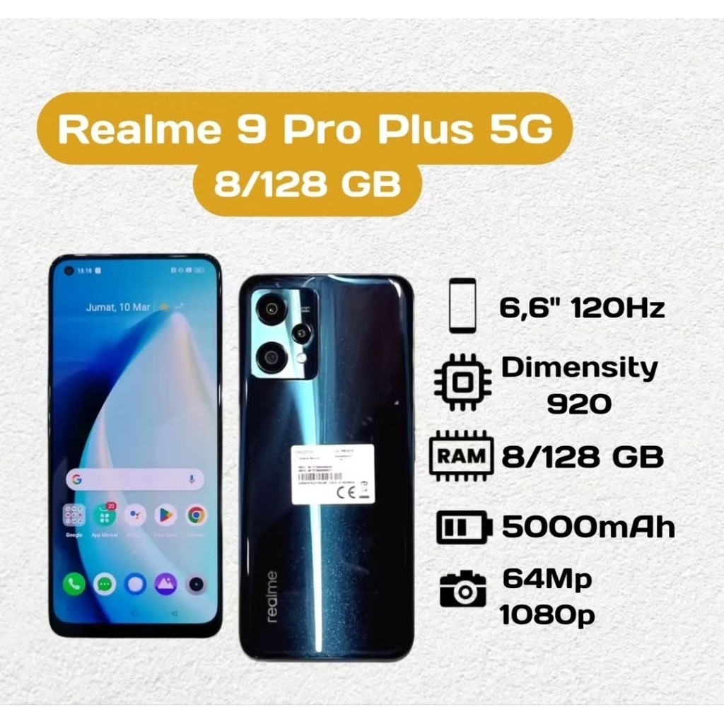Realme 9 Pro Plus 5G 8/256 GB second
