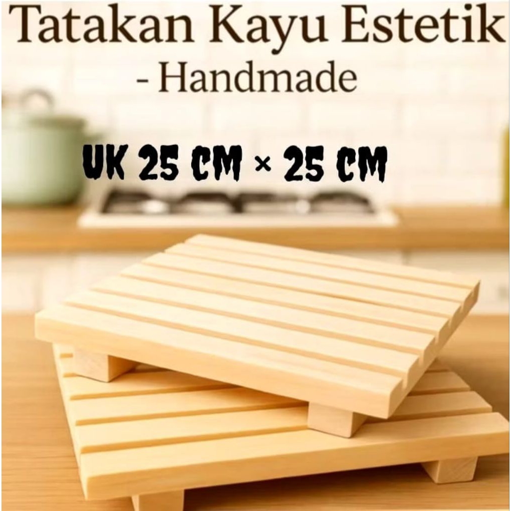 Mini palet /tatakan kayu aesthetic _tatakan kayu serbaguna