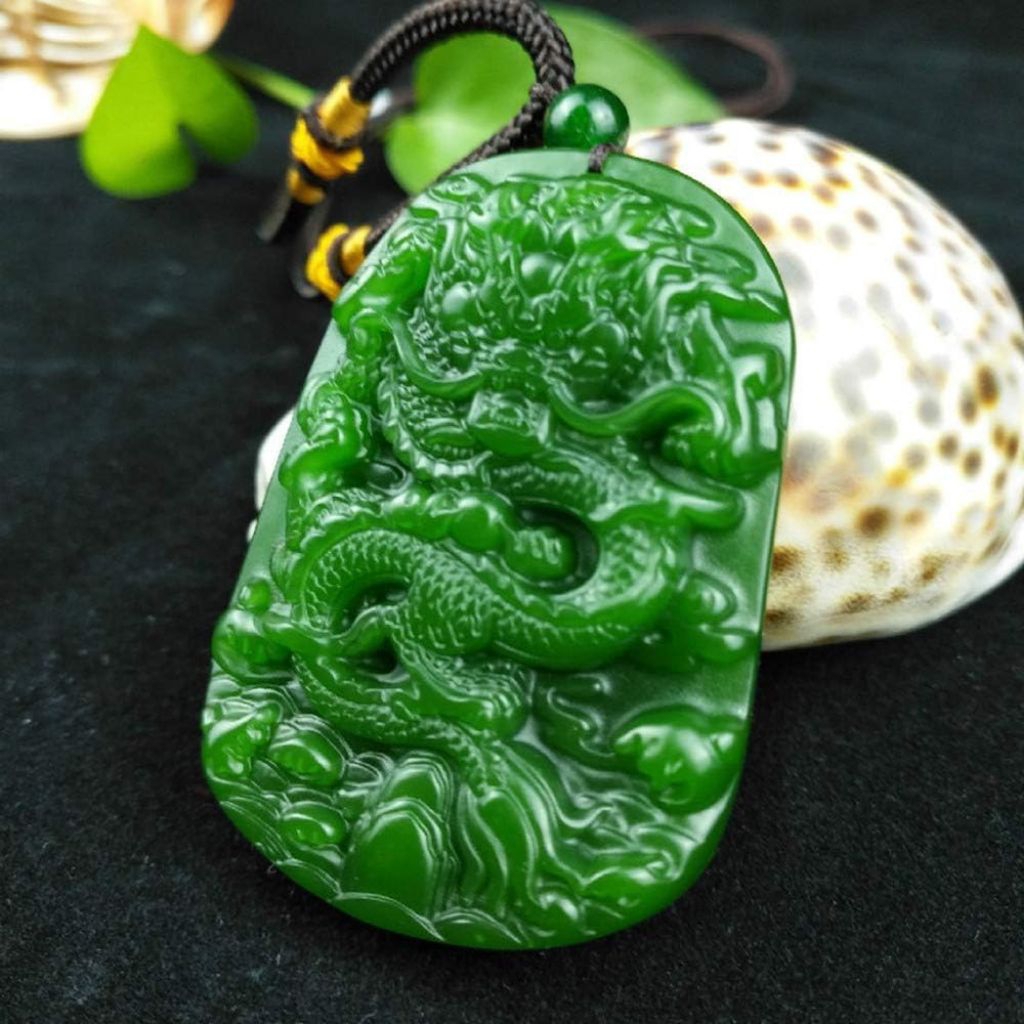 Kalung pendant Giok Jade BWJ / Burma Jadeite