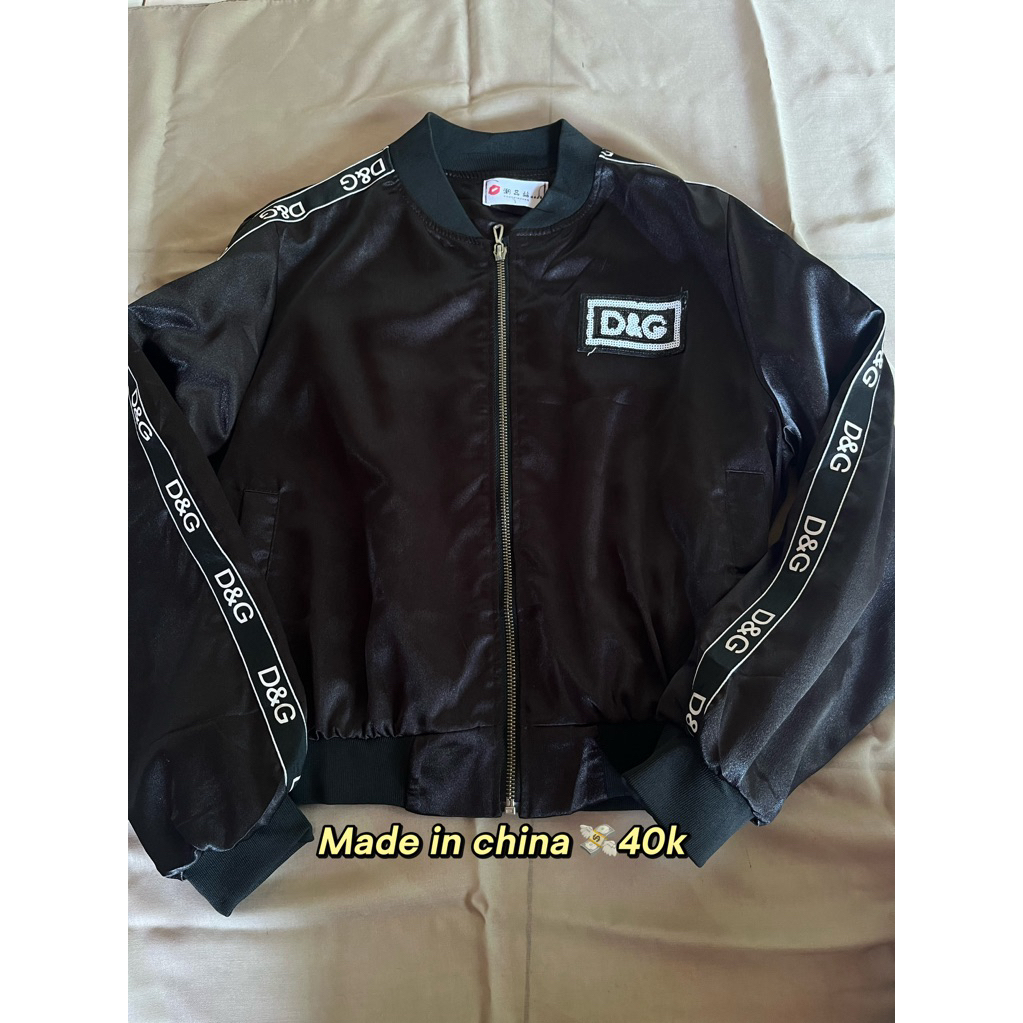 jaket hitam lembut made in china