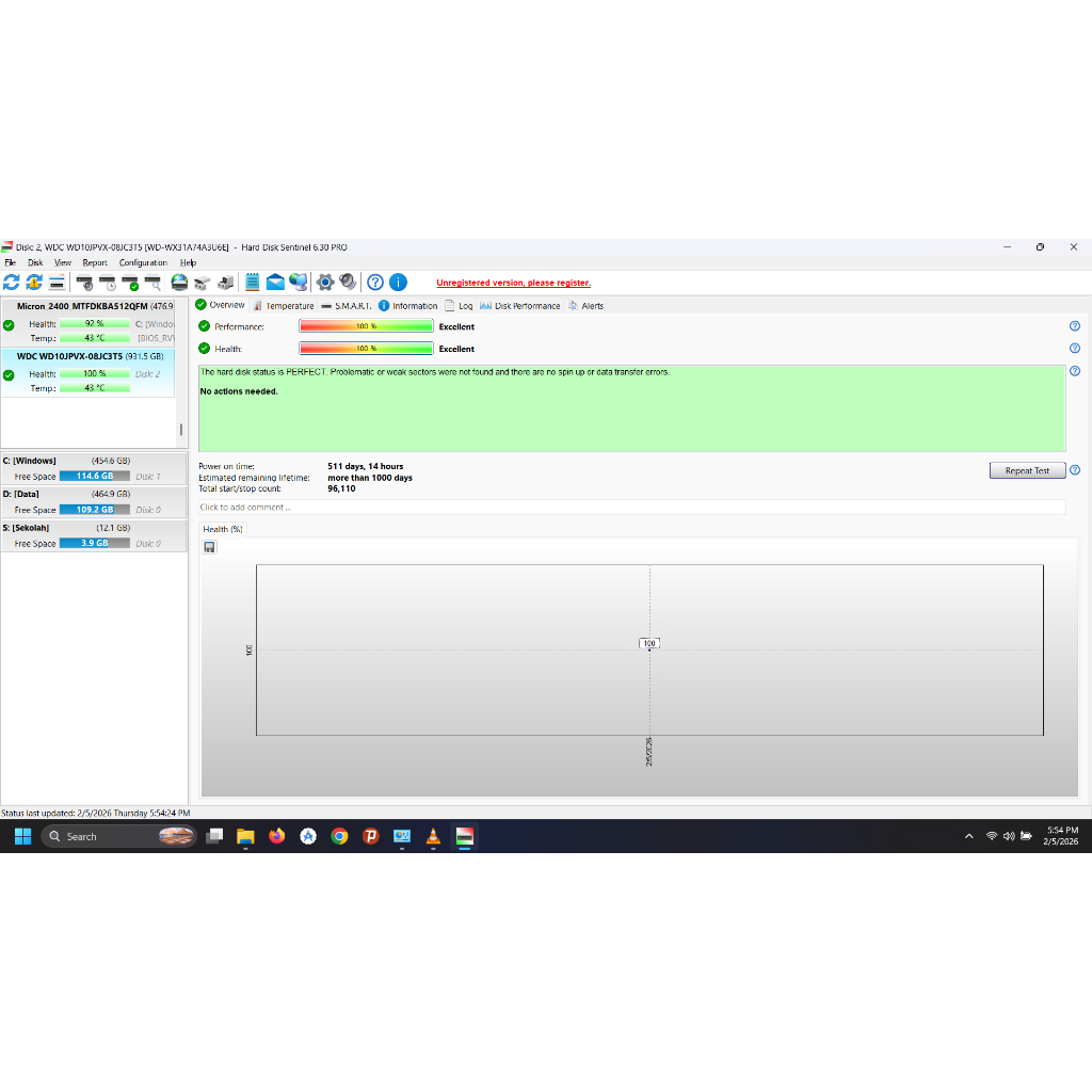 HDD External 1TB WDC