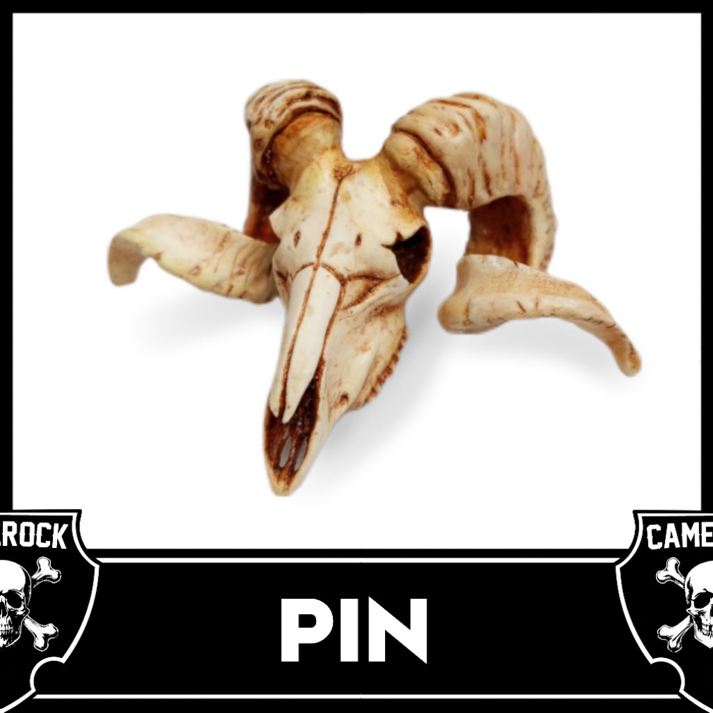 Bros Domba Garut / pin domba / pin tengkorak doba Resin