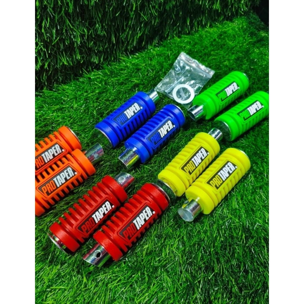 Step Belakang ProTaper Universal KLX Trail RX-S RX100 Warna Pelangi Stabilo Footstep Belakang Racing
