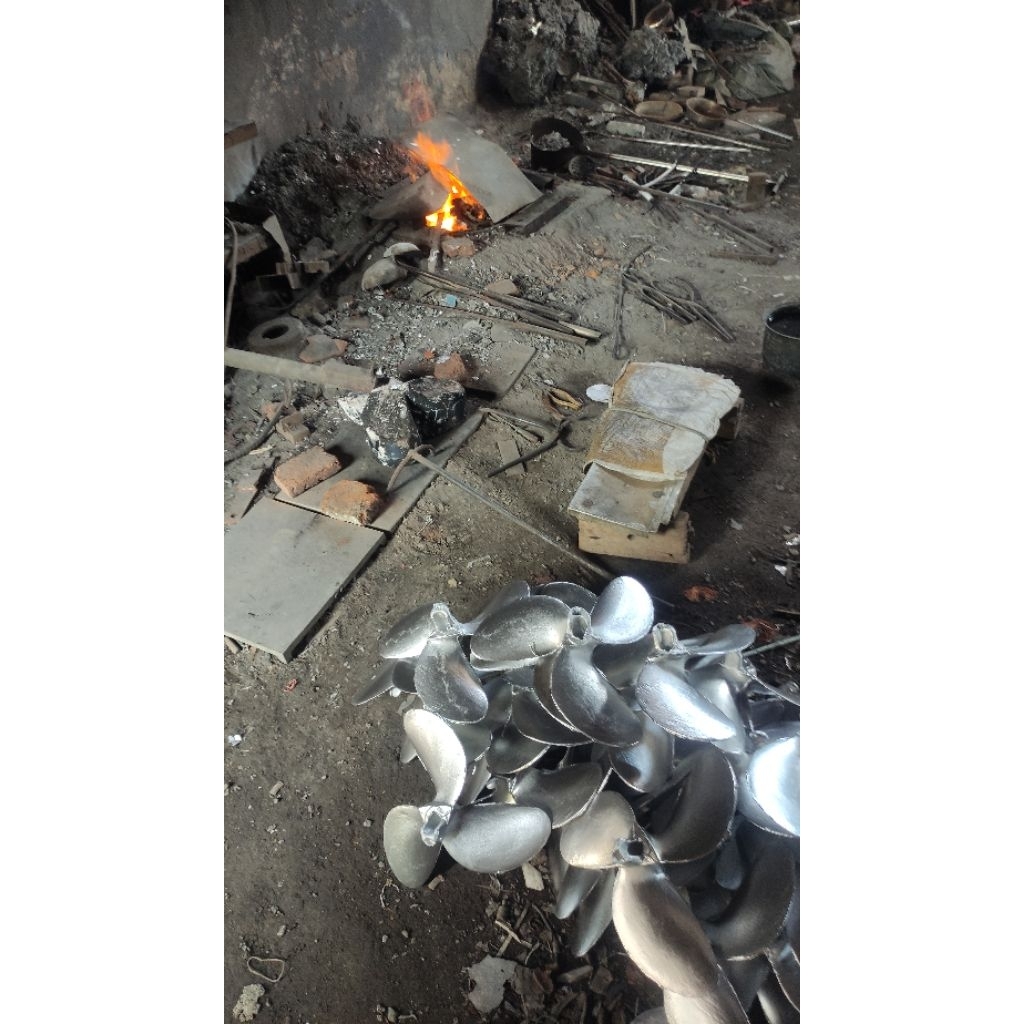 kipas Kapal Baling kapal propeller D3 uk 3-4