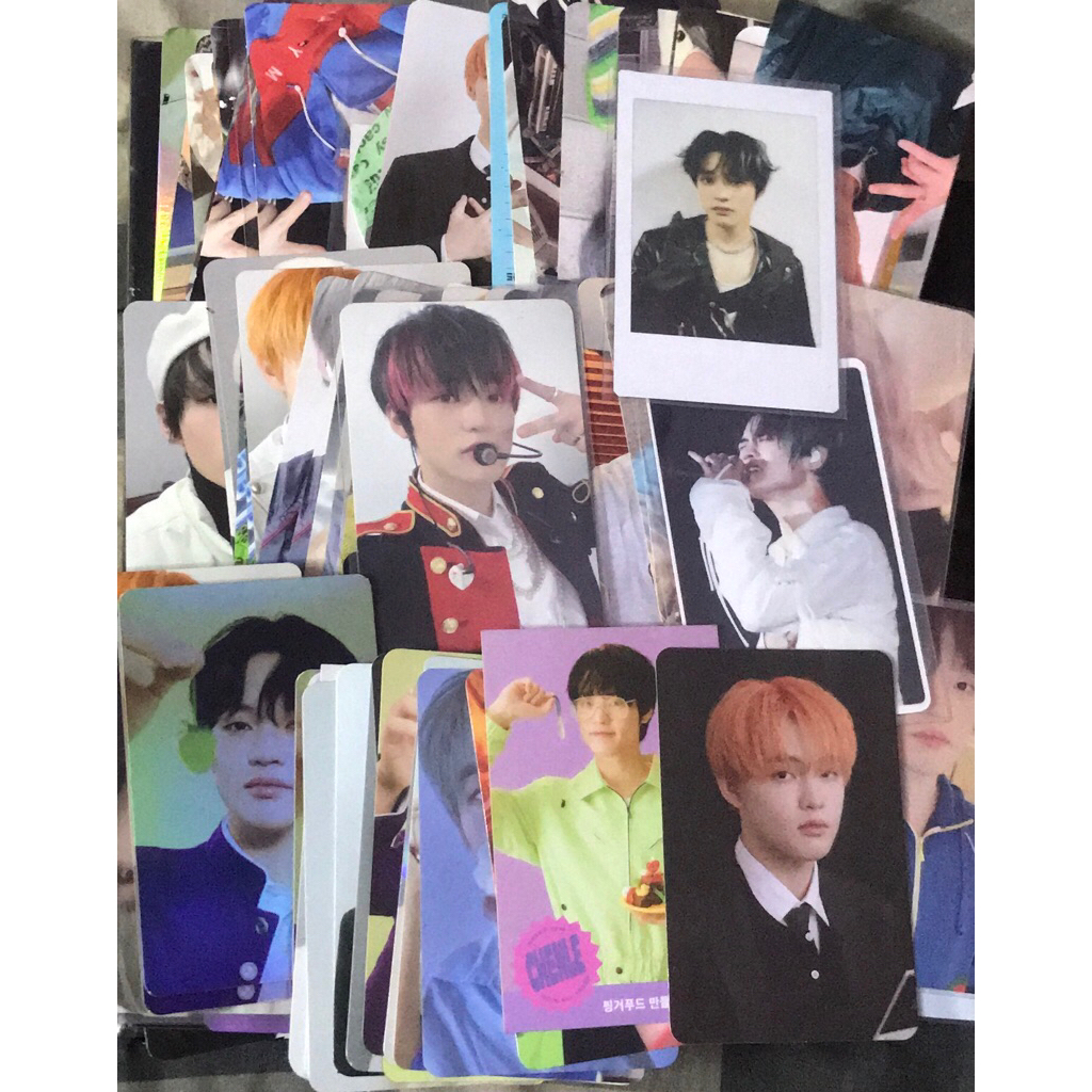 official pc photocard chenle nct dream sg22 holo lenti glitchmode gamecard candy polaroid sg20 ar cl