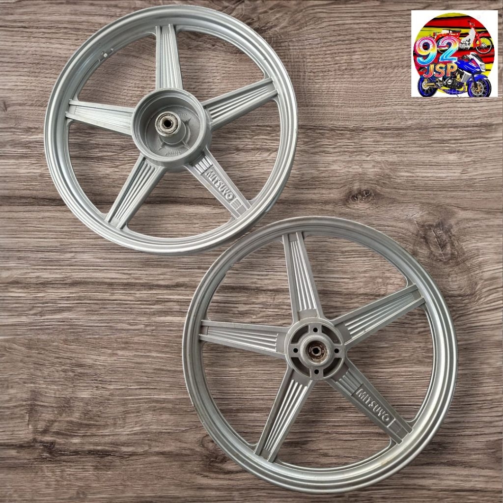 VELG VELEK VELK RACING BELAKANG SUZUKI SINGLE DISC SHOGUN / SMASH / TORNADO / SATRIA 2 TAK ASLI BARU
