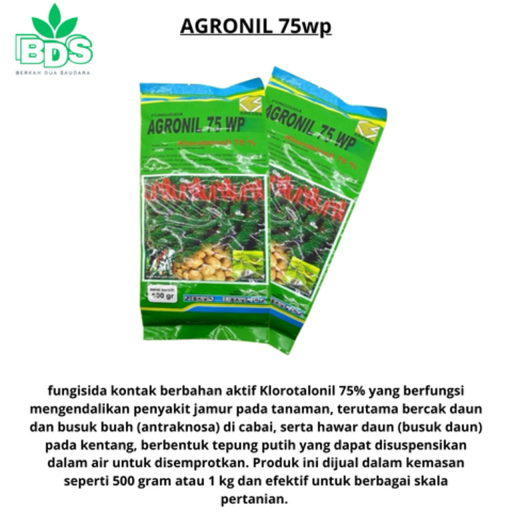 Fungisida Agronil 75wp