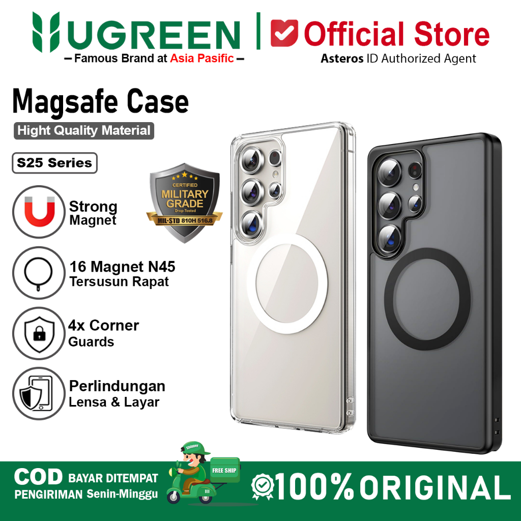 UGREEN Premium Case Magsafe Samsung S25 S25 Plus S25 Ultra Military Grade Protection