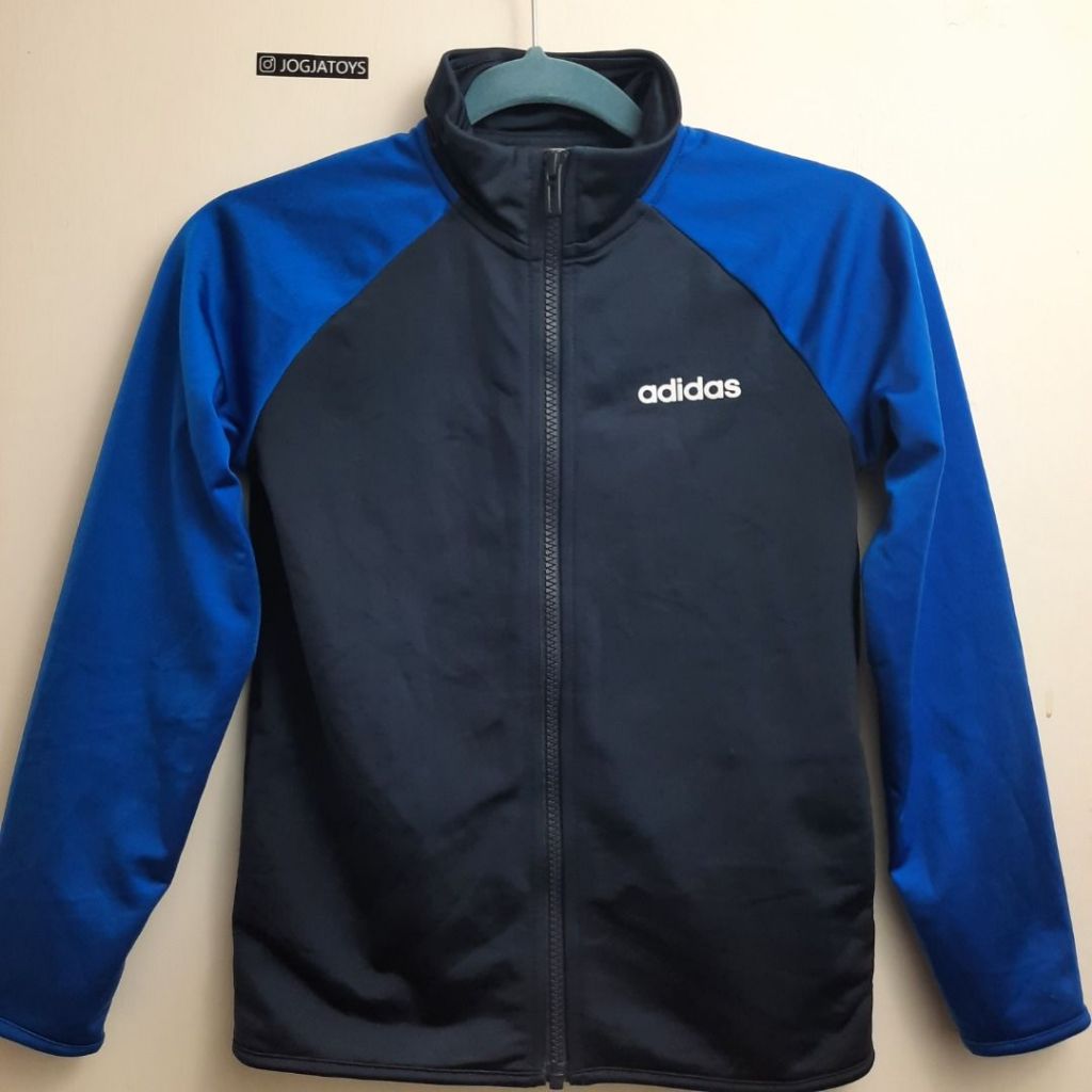 Adidas Jaket Bomber Anak Original Size 130 (8–9 Tahun) Preloved Like New
