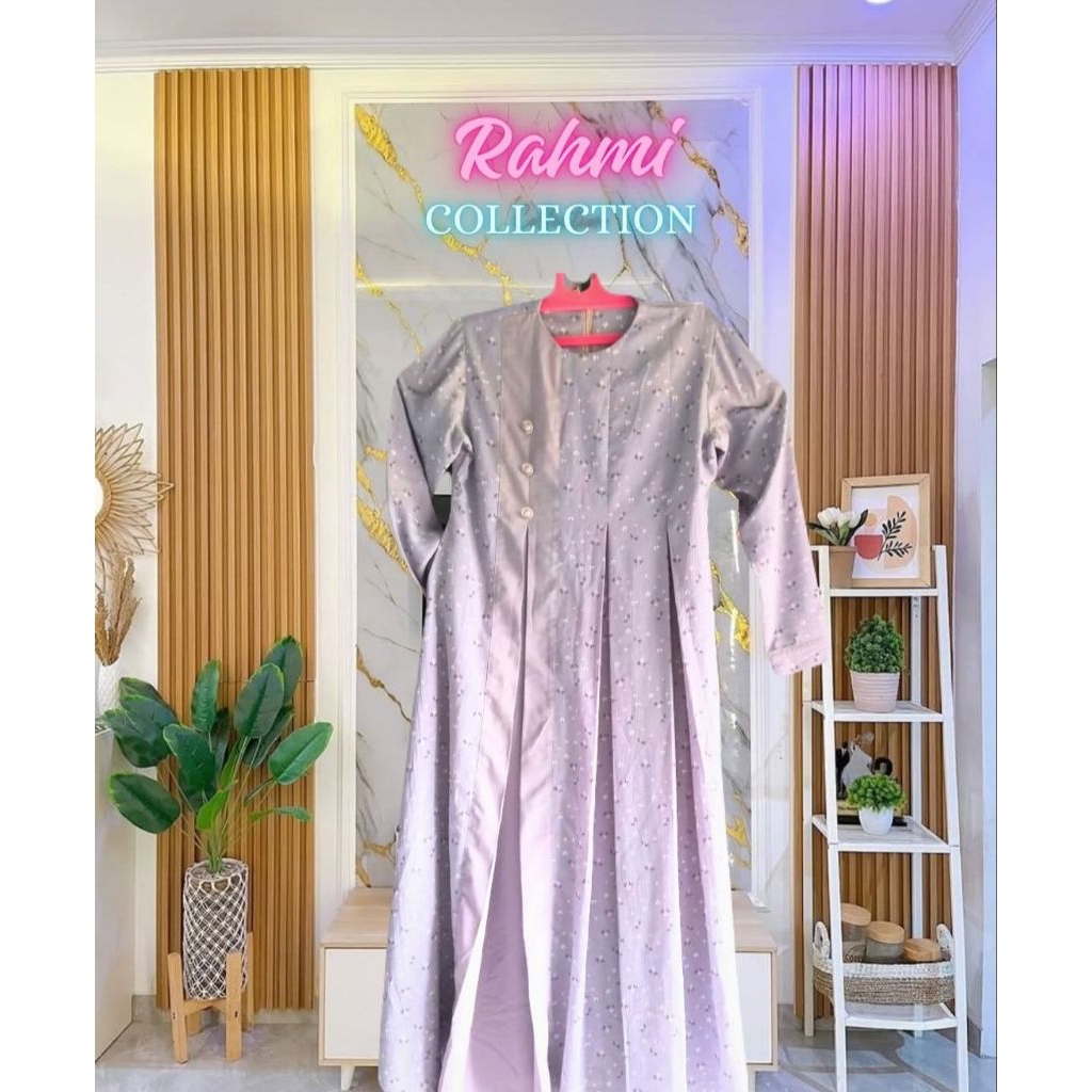 gamis cardigan gamis elegan