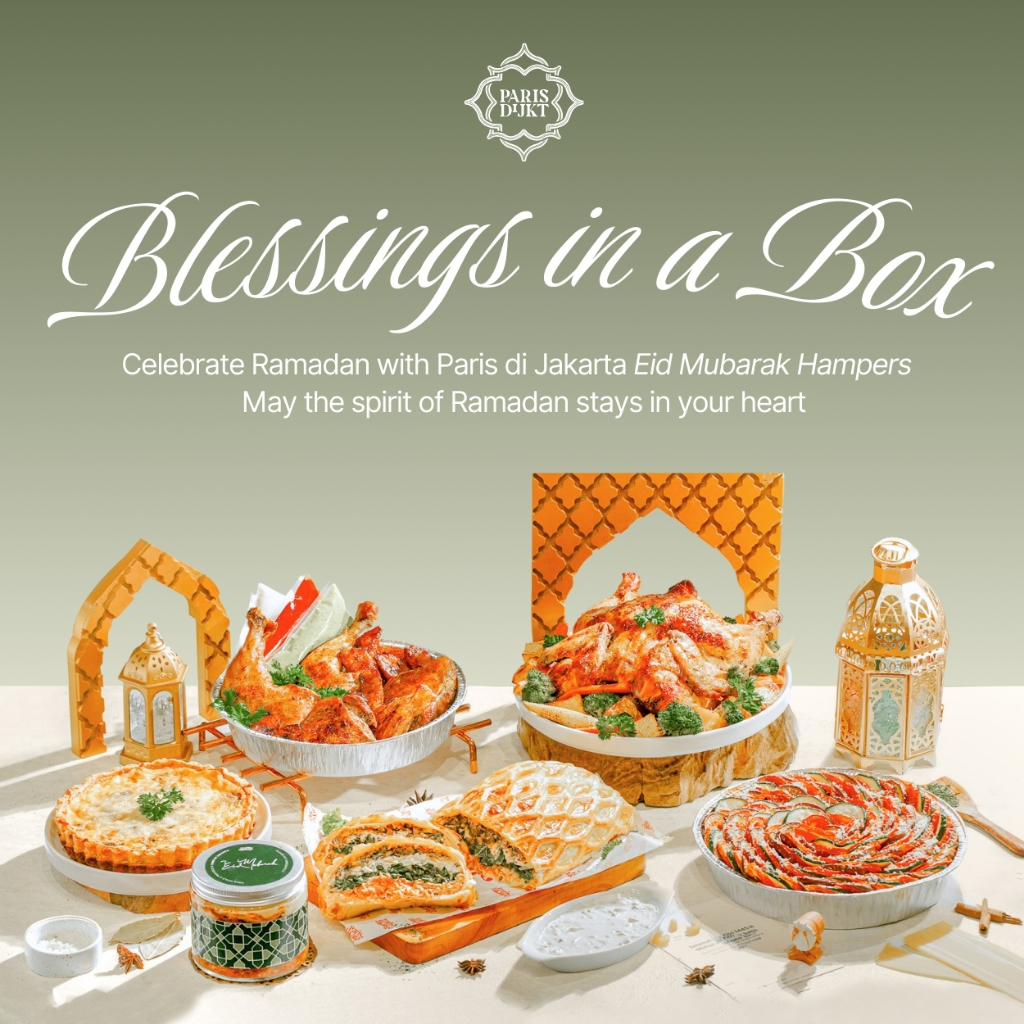 Hampers Idul Fitri Paris di Jakarta / Croissant Milk Bath / Tiramisu / Brunt Cheese Cake