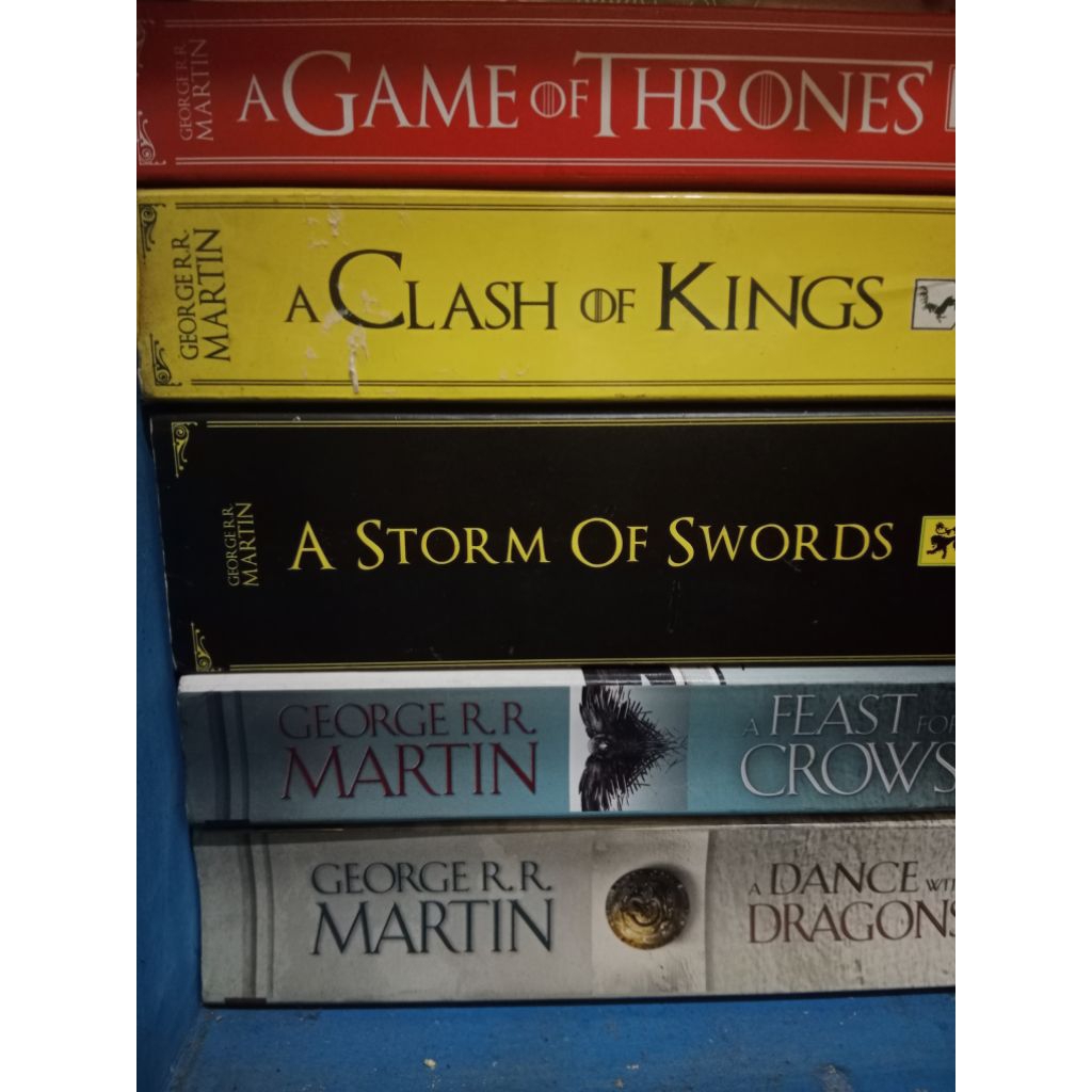 GAME OF THRONES PRELOVED NOVEL SET