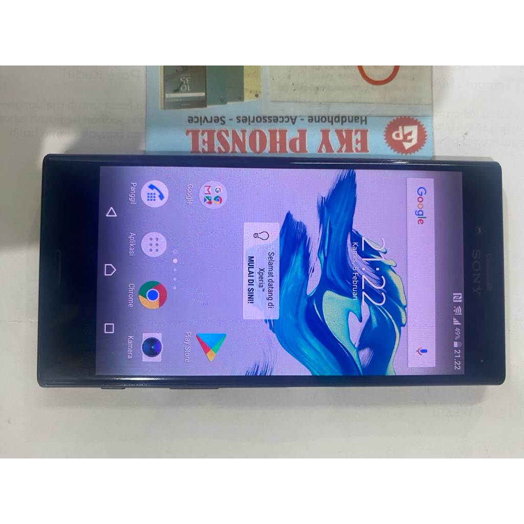 LCD Sony Xperia X Compact / F5321 / SO-02J / PM-0971-BV / Docomo original cabutan