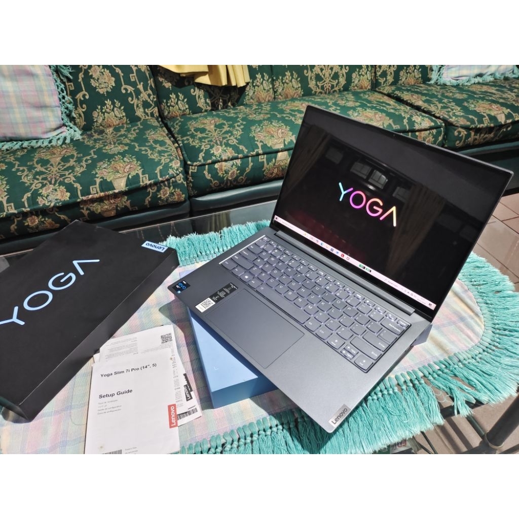 laptop Lenovo yoga slim 7i pro 14itl5 core i5 Evo gen 11 16/512 3k ips
