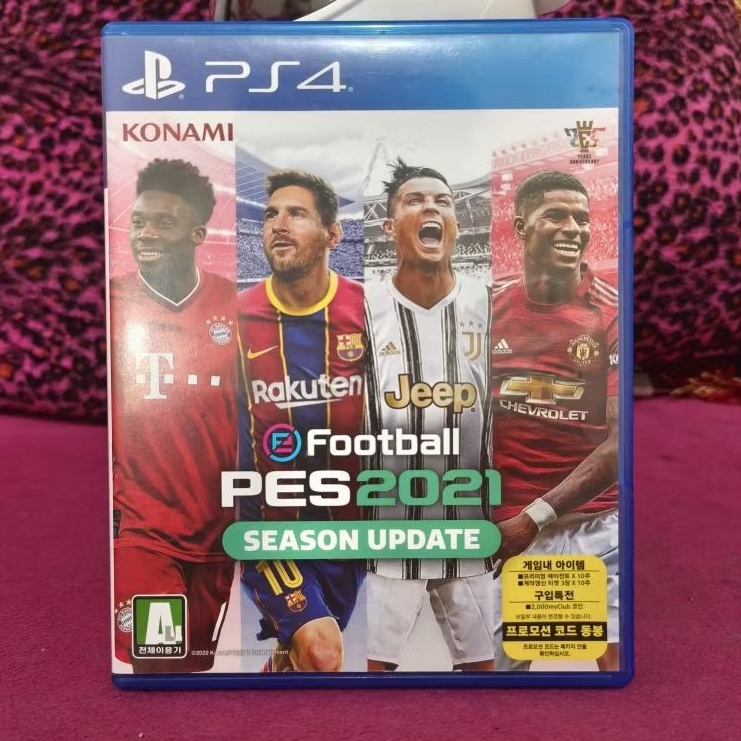 BD BLUERAY DISK KASET BOLA E-FOOTBALL PES 2021 PS4 PLAYSTATION 4