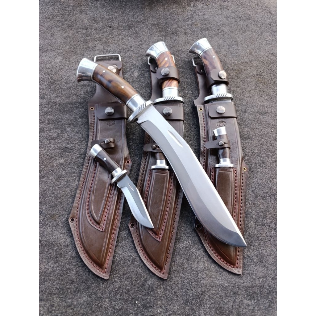 KUKRI SEPAKET BAJA PER KULIT DAN IMITASI//COD