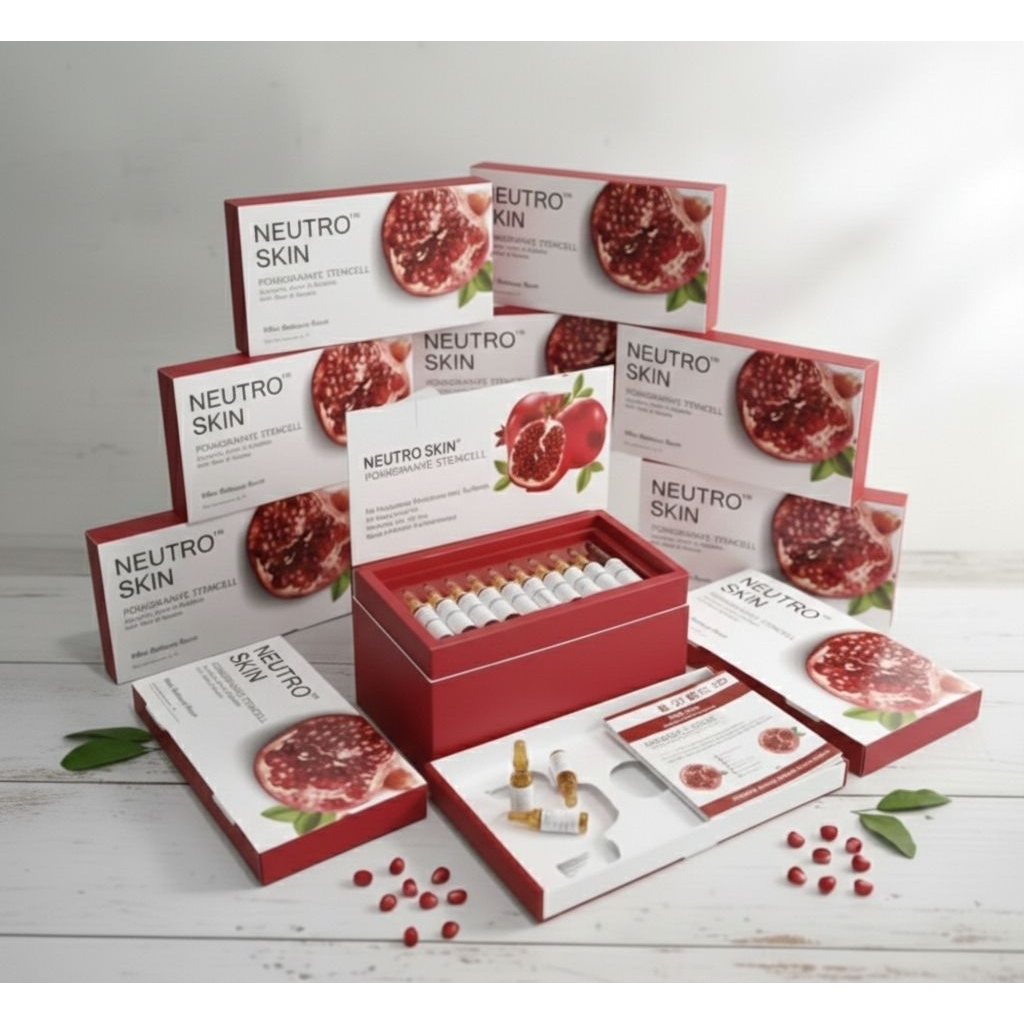 [NEW] Pomegranate Stemcell Neutro Skin Orginal Bersegel ( PERBOX )