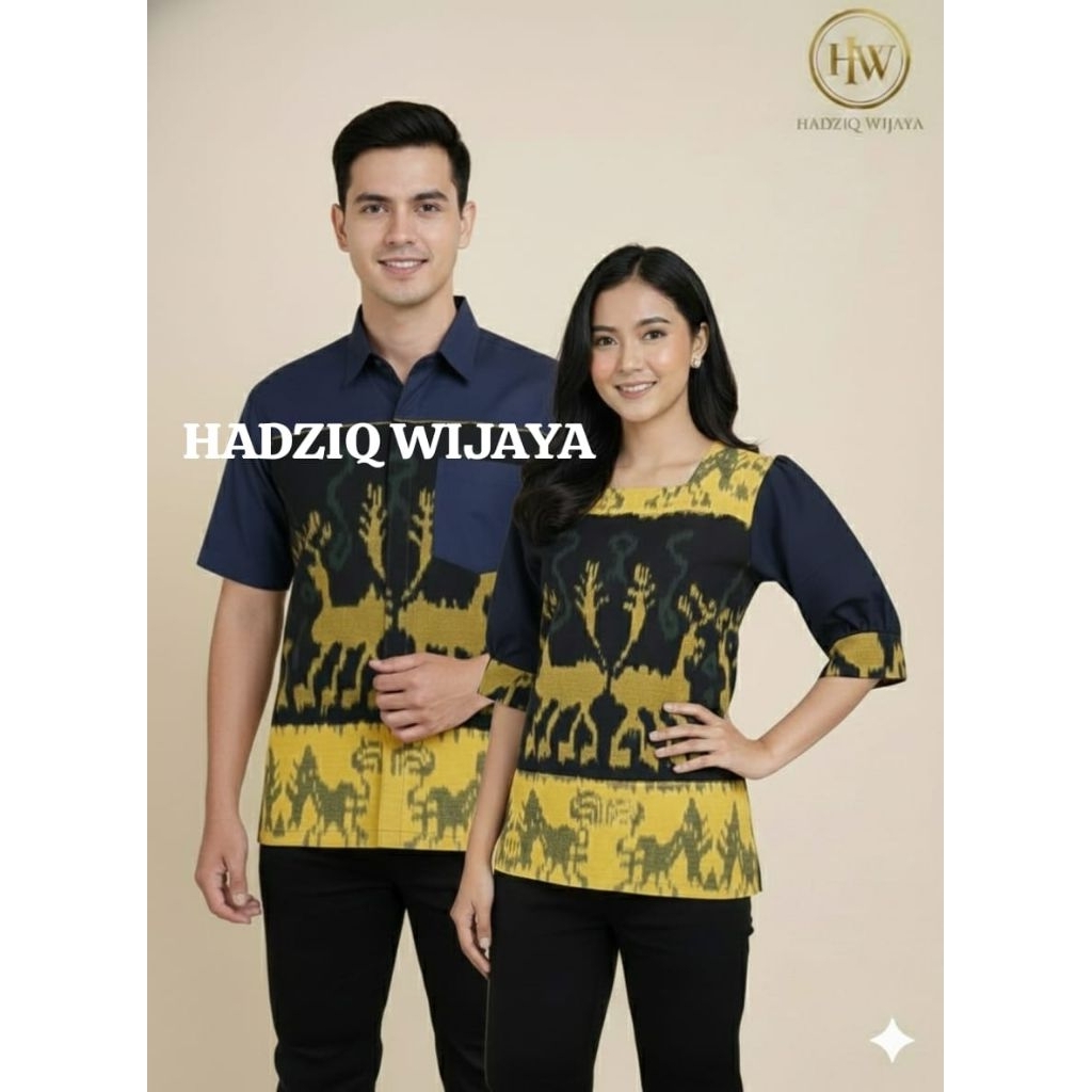 BLUS DAN KEMEJA MOTIF SUMBA