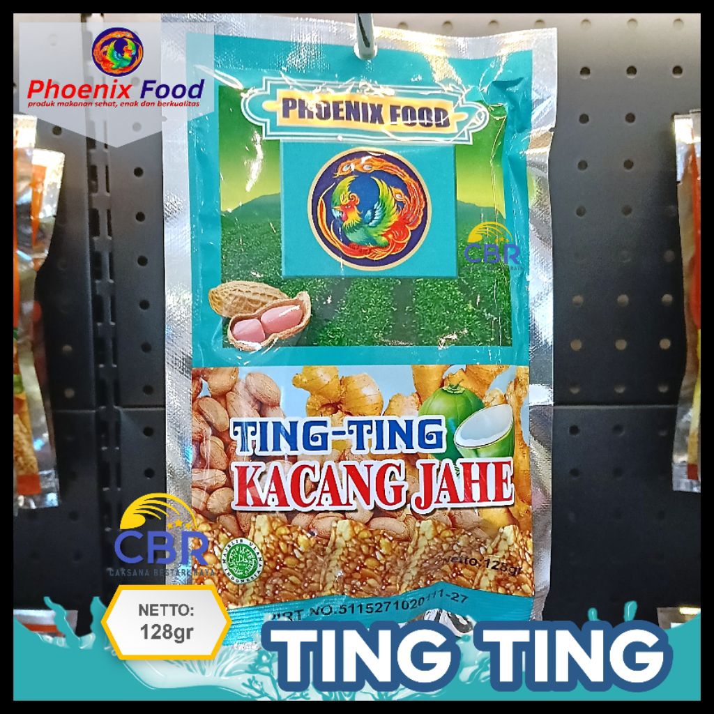 TING TING KACANG JAHE 128GR
