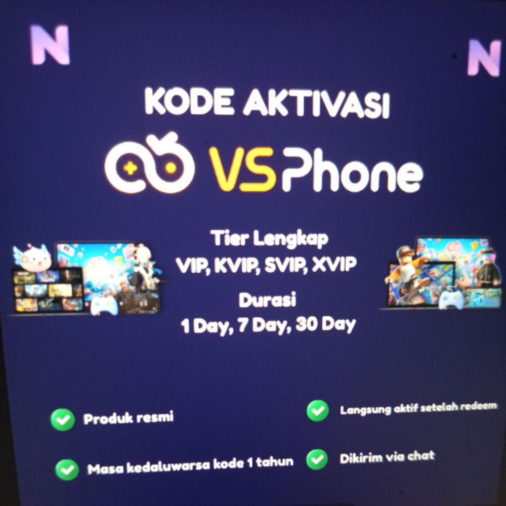 Kode Aktivasi VSPhone Durasi 1 Day (Resmi)