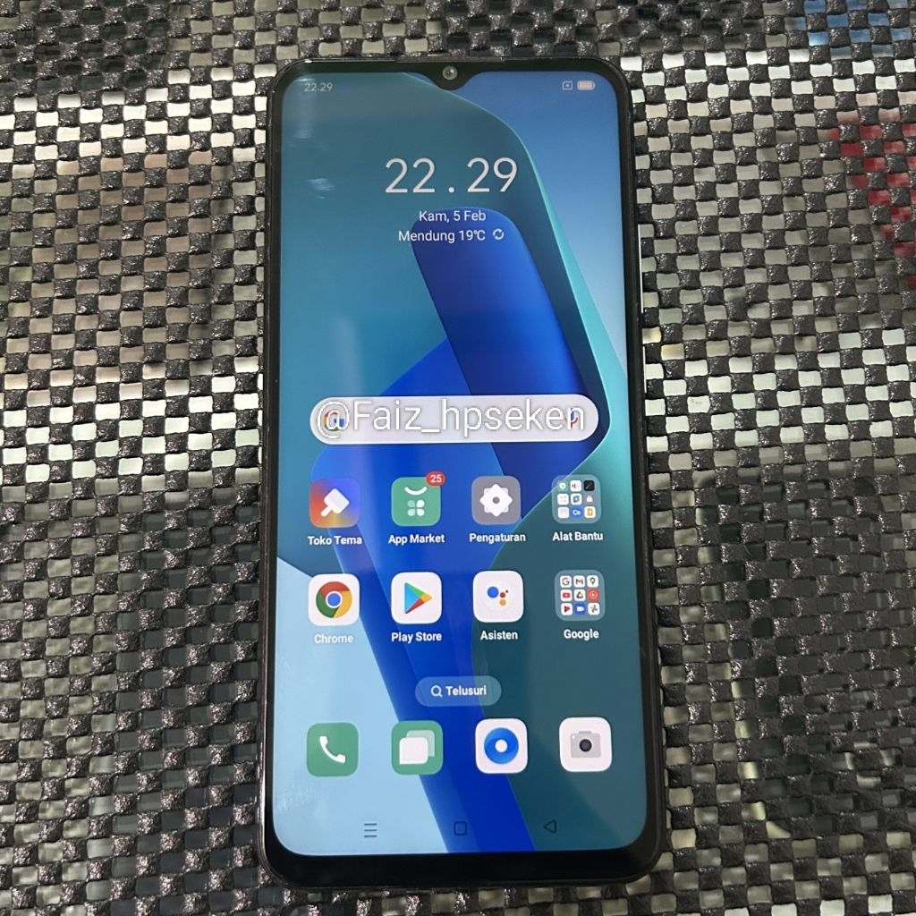 Oppo A16K Ram 4/64 Handphone Android Second Bekas Normal Siap Pakai