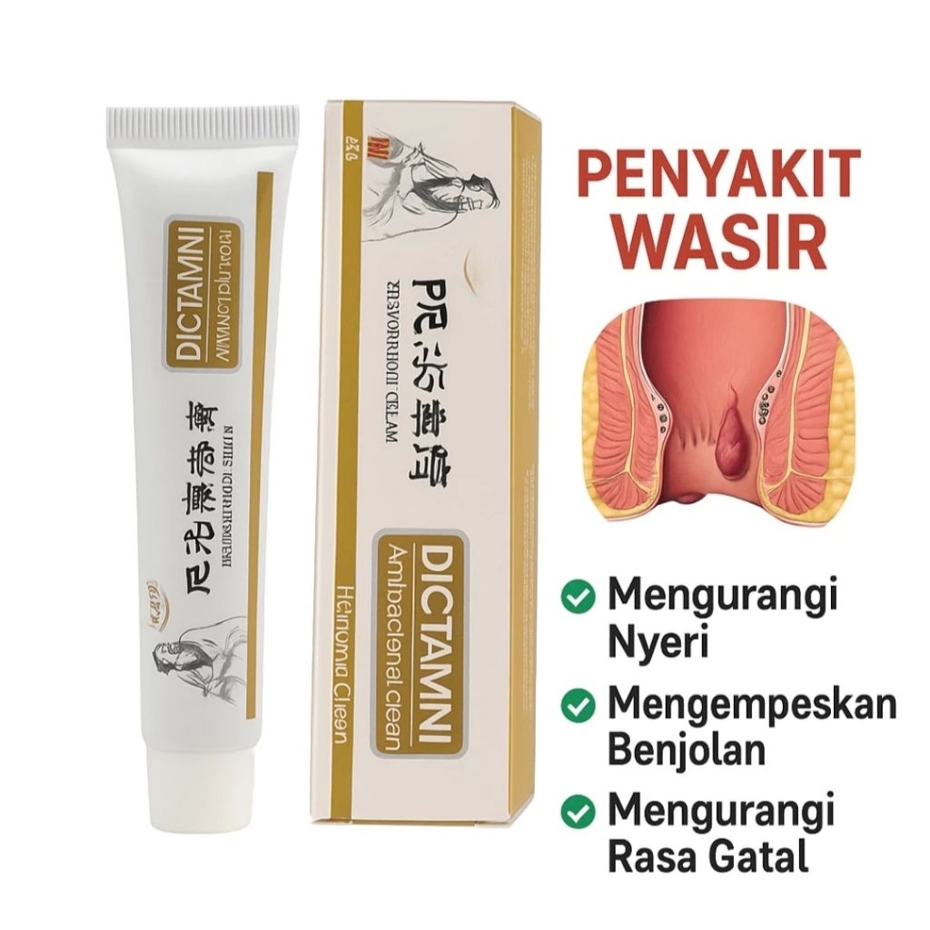 Dictamni Salep Wasir Herbal Obat Ambeien Hemorrhoids Ambeyen Ambien Dictamni Herbal Paling Ampuh