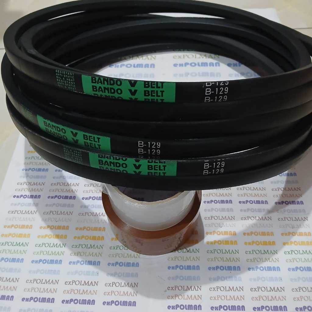 BANDO Tali V-Belt type B135, B136, B137, B138, B139, B140, B141, B142, B143, B144, B145, B146, B147,