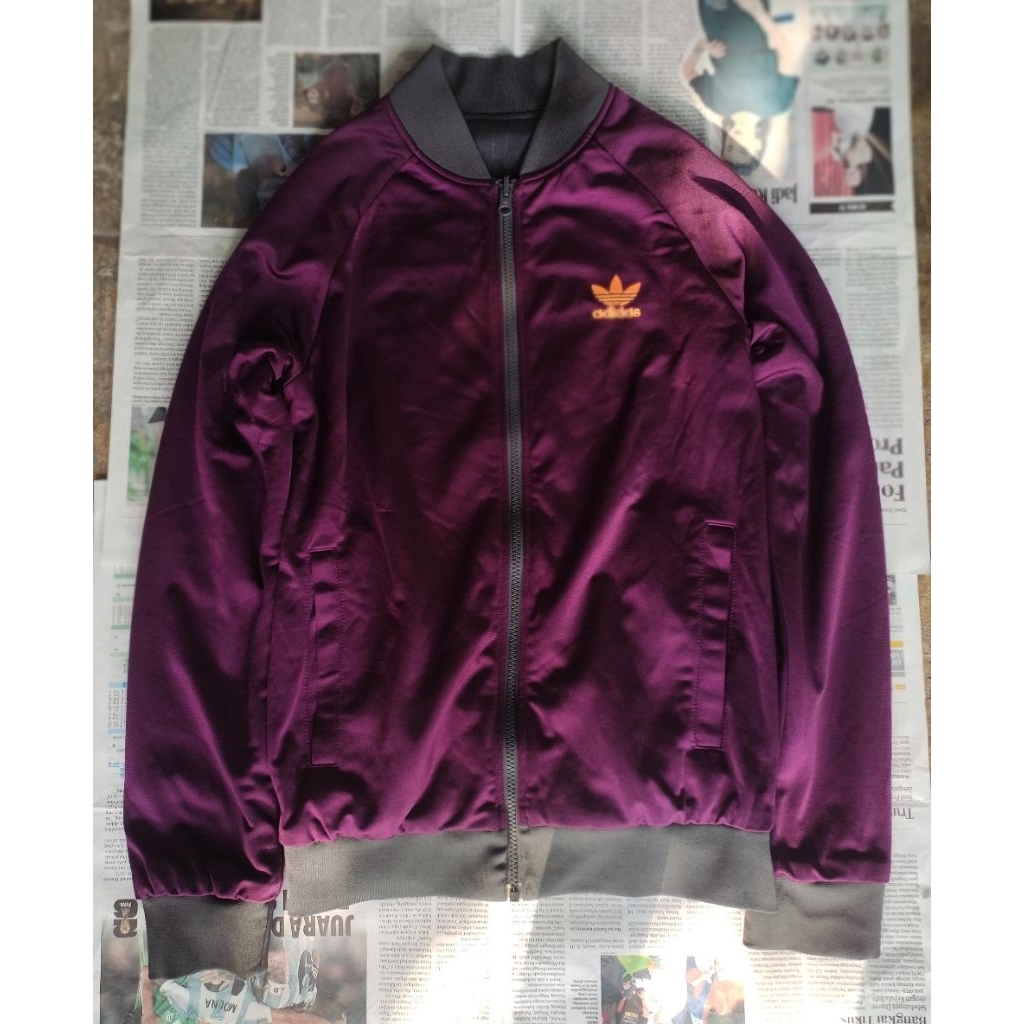 Tracktop Adidas Maroon
